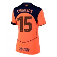 Barcelona Andreas Christensen #15 Tretí Ženy futbalový dres 2025-26 Krátky Rukáv